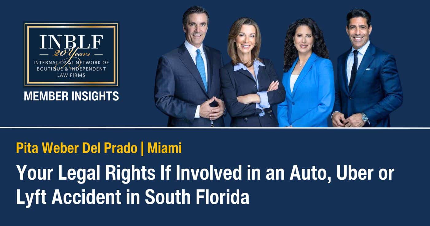 INBLF image of the lawyers of Pita Weber Del Prado - personal injury lawyers in South Florida